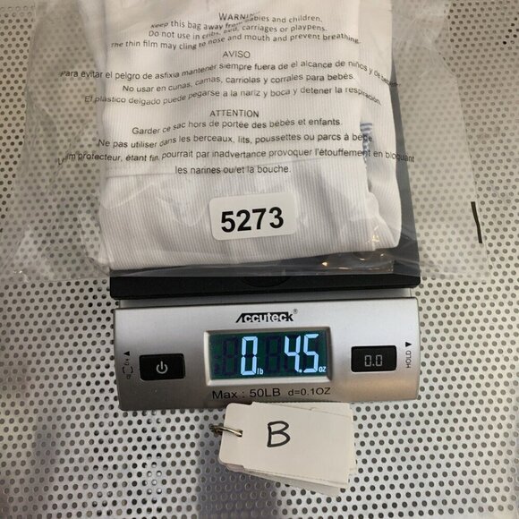 Little Me Short Sleeve Dress White Blue Seersucker Classic Girls 9 Months - Picture 14 of 15